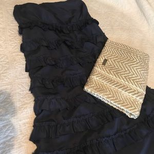 GAP Strapless Silk Dress